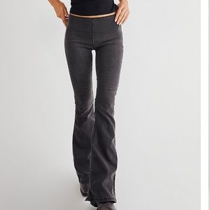 free people penny pull-on flare jeans